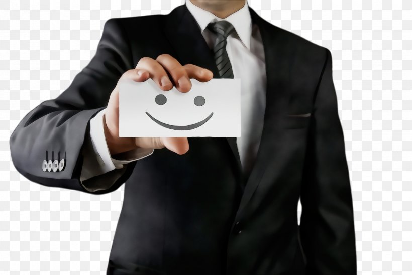 Facial Expression Formal Wear Suit Tuxedo Smile, PNG, 2448x1636px, Watercolor, Businessperson, Facial Expression, Finger, Formal Wear Download Free