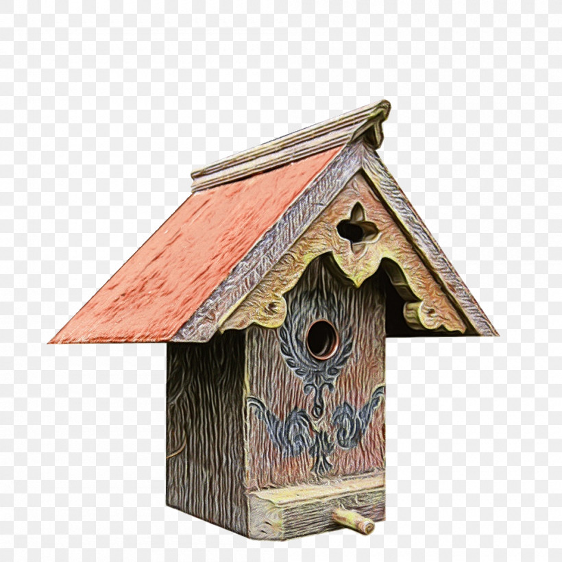 Nest Box Outhouse, PNG, 1000x1000px, Watercolor, Nest Box, Outhouse, Paint, Wet Ink Download Free