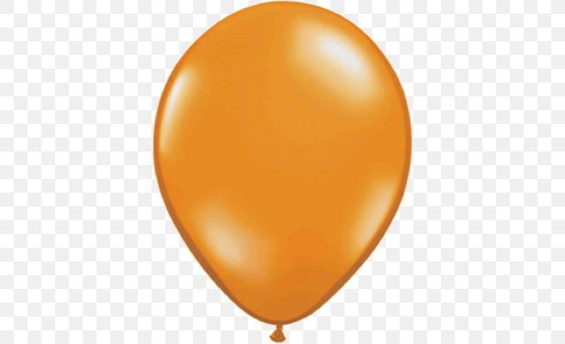 Toy Balloon Party Orange, PNG, 500x500px, Balloon, Birthday, Carnival, Confetti, Latex Download Free