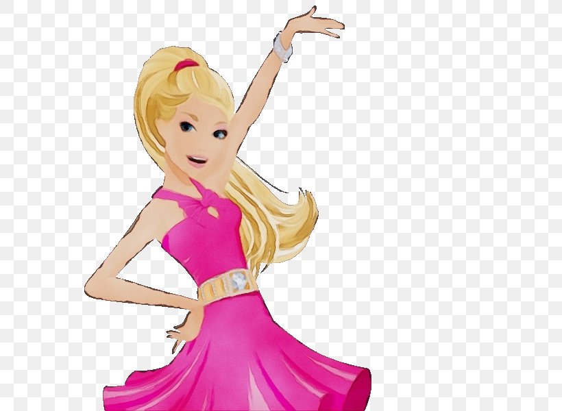 Barbie Cartoon, PNG, 800x600px, Watercolor, Animation, Barbie, Blond,  Cartoon Download Free