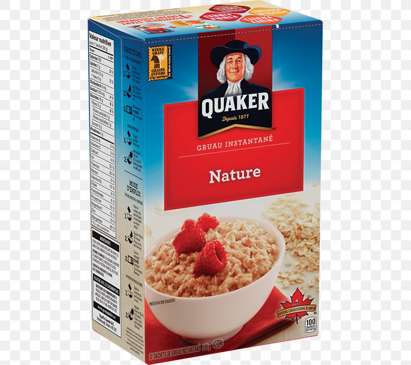Quaker Instant Oatmeal Breakfast Cereal Vegetarian Cuisine Quaker Oats Company, PNG, 469x729px, Quaker Instant Oatmeal, Apple, Biscuits, Breakfast, Breakfast Cereal Download Free