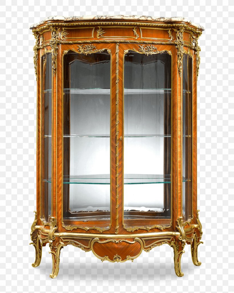 Antique Furniture Display Case Cabinetry, PNG, 1400x1750px, Watercolor, Cartoon, Flower, Frame, Heart Download Free