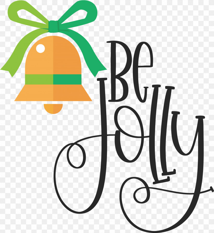 Be Jolly Christmas New Year, PNG, 2753x3000px, Be Jolly, Bell, Christmas, Green, Handbell Download Free
