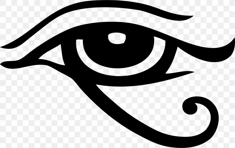 Ancient Egypt Eye Of Horus Eye Of Ra Eye Of Providence, PNG, 2400x1514px, Ancient Egypt, Ancient Egyptian Deities, Artwork, Black, Black And White Download Free