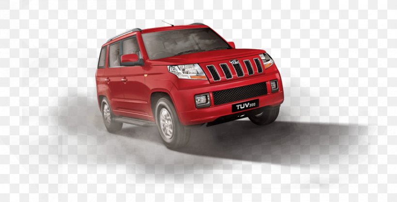 Mahindra TUV300 Mahindra & Mahindra Car Mini Sport Utility Vehicle, PNG, 1200x613px, Mahindra Tuv300, Automotive Design, Automotive Exterior, Brand, Bumper Download Free