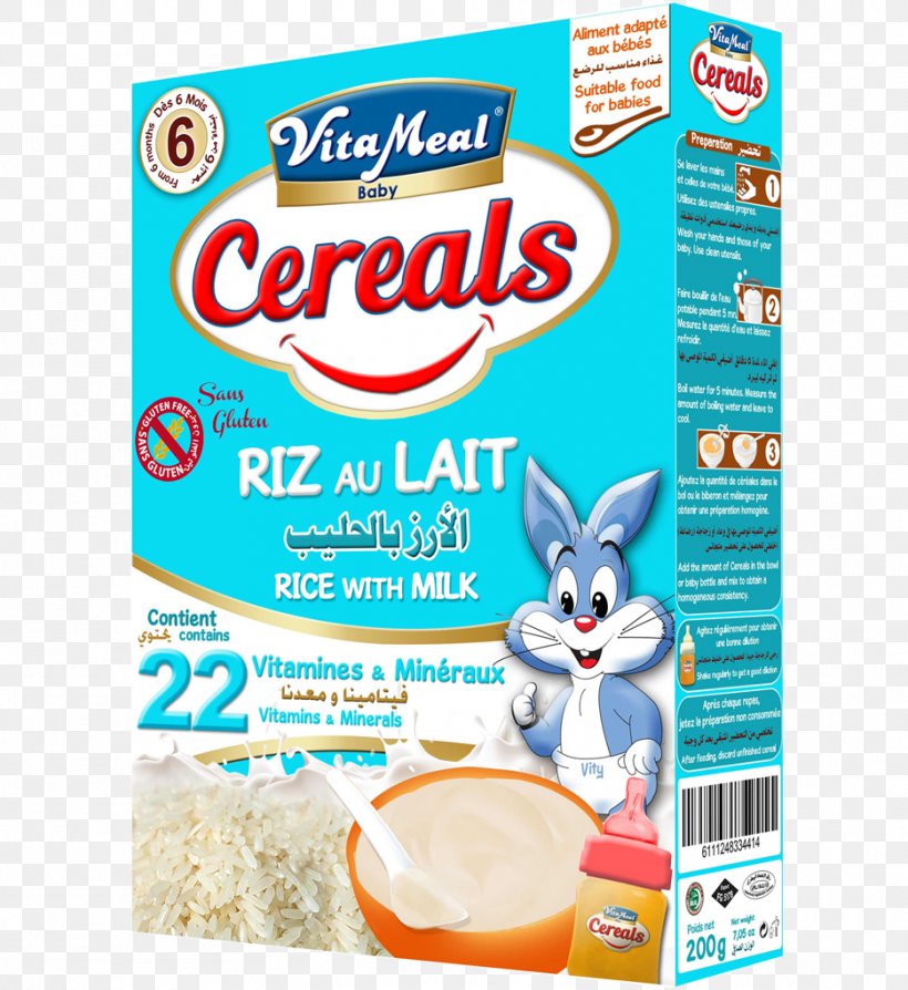 Rice Cereal Milk Breakfast Cereal, PNG, 935x1020px, Rice Cereal, Baby Food, Breakfast, Breakfast Cereal, Cereal Download Free