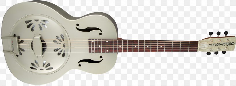 Acoustic-electric Guitar Resonator Guitar Gretsch, PNG, 2400x882px, Acousticelectric Guitar, Acoustic Electric Guitar, Acoustic Guitar, Archtop Guitar, Bigsby Vibrato Tailpiece Download Free