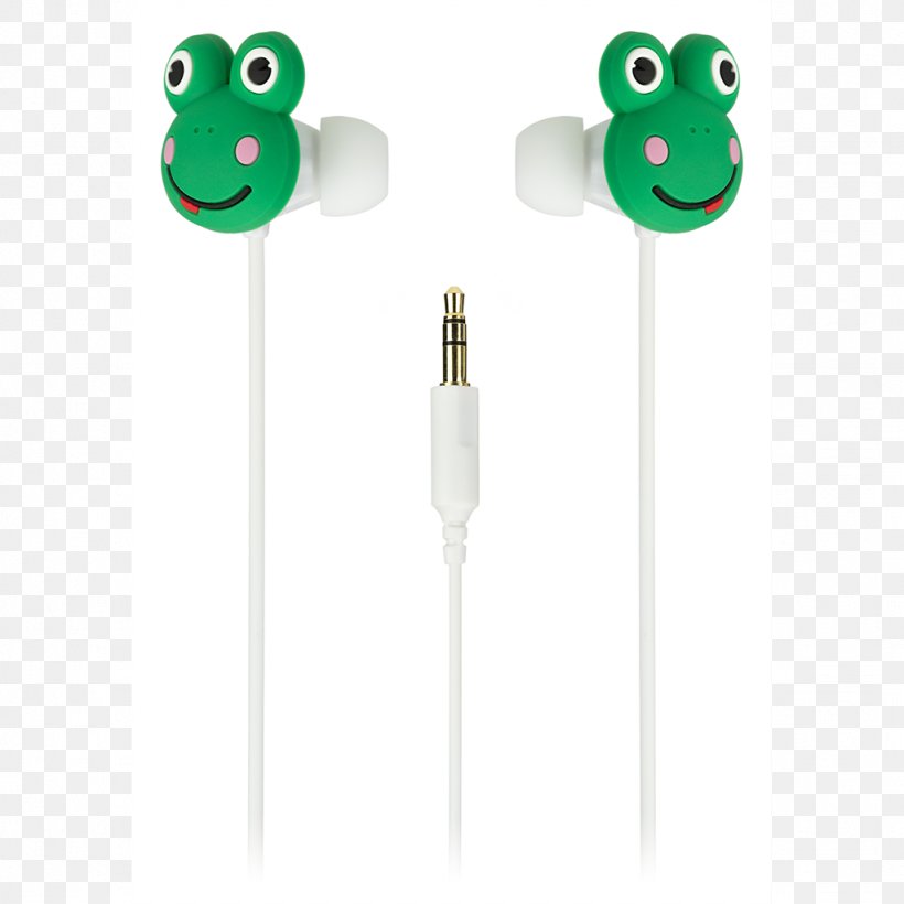Audio Headphones Frog In-ear Monitor, PNG, 1024x1024px, Audio, Animal, Audio Equipment, Audio Signal, Child Download Free