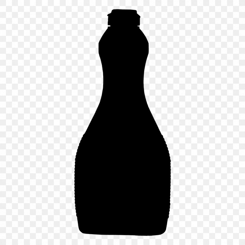 Glass Bottle Product Design Shoulder, PNG, 1000x1000px, Glass Bottle, Black, Bottle, Dress, Drinkware Download Free