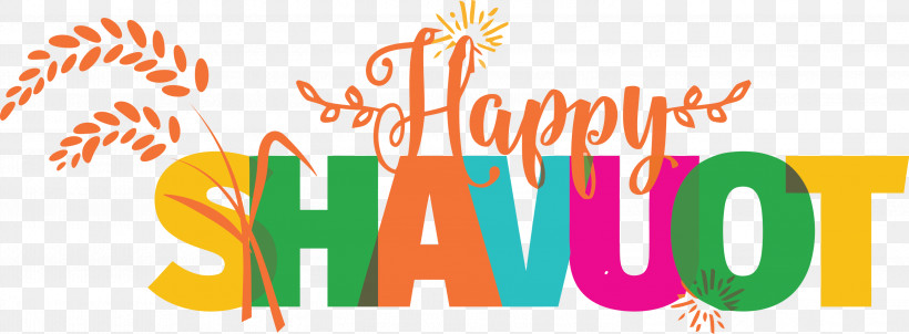 Happy Shavuot Feast Of Weeks Jewish, PNG, 2999x1105px, Happy Shavuot, Geometry, Jewish, Line, Logo Download Free