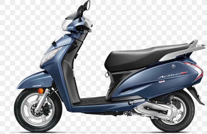 Honda Activa Scooter HMSI Motorcycle, PNG, 1000x648px, Honda, Afro Asiatic Exporters, Automotive Design, Brake, Car Download Free