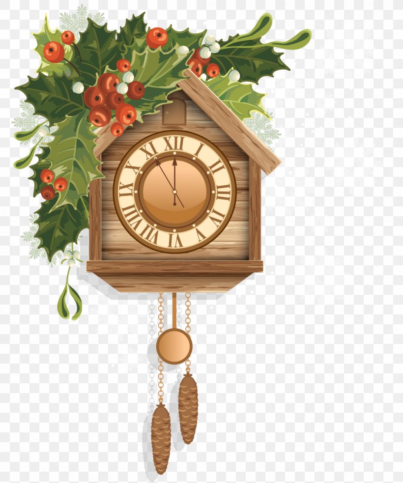 Cuckoo Clock Christmas Clip Art, PNG, 1001x1201px, Clock, Christmas, Cuckoo Clock, Cuckoos, Furniture Download Free