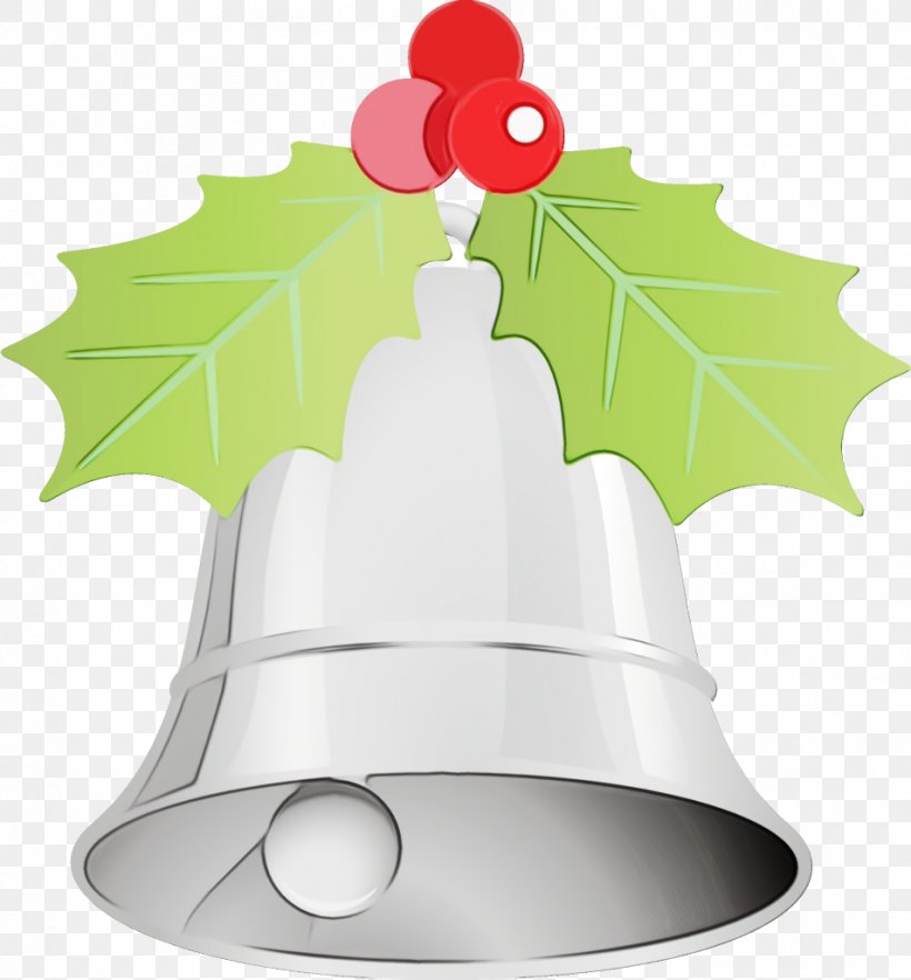 Holly, PNG, 952x1024px, Watercolor, Bell, Holly, Leaf, Paint Download Free