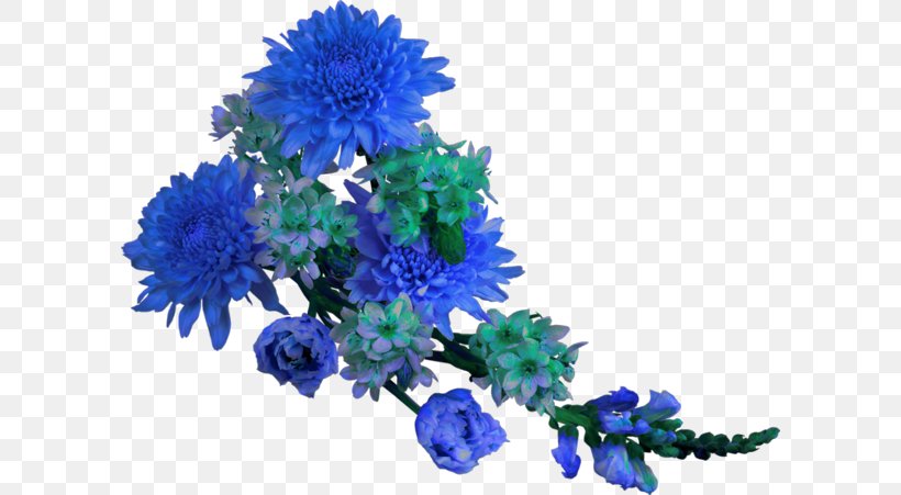 Blue Floral Design Flower Color, PNG, 600x451px, Blue, Annual Plant, Artificial Flower, Chrysanthemum, Chrysanths Download Free