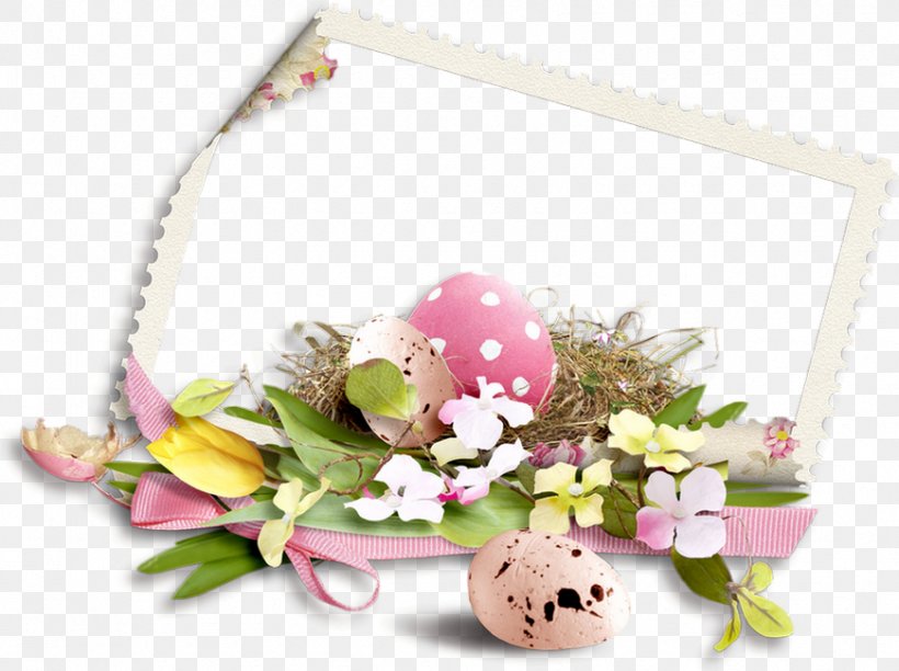 Easter Picture Frames Clip Art, PNG, 870x650px, Easter, Artificial Flower, Computer Cluster, Cut Flowers, Drawing Download Free