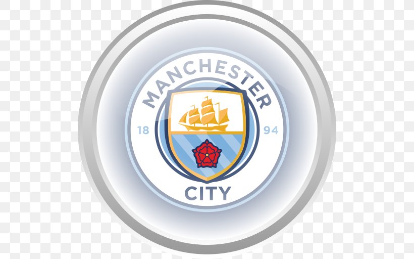 Manchester City F.C. Premier League Manchester United F.C. Etihad Stadium Football, PNG, 512x512px, Manchester City Fc, Brand, Emblem, England, Etihad Stadium Download Free