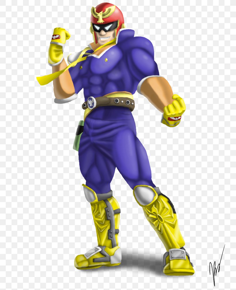 Super Smash Bros. For Nintendo 3DS And Wii U Captain Falcon Super Smash Bros. Melee F-Zero GX, PNG, 785x1005px, Captain Falcon, Action Figure, Costume, Fictional Character, Figurine Download Free