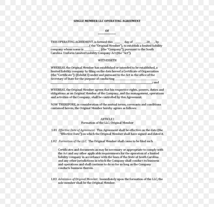 Operating Agreement Limited Liability Company Corporation Business Shareholder, PNG, 612x792px, Operating Agreement, Area, Business, Contract, Corporation Download Free