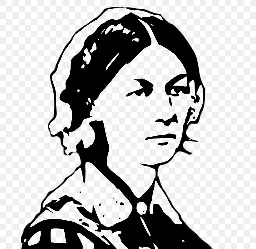 The Story Of Florence Nightingale Florence Nightingale, 1820-1910 Crimean War Clip Art, PNG, 685x800px, Florence Nightingale, Art, Artwork, Black, Black And White Download Free