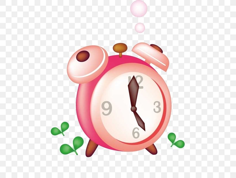 Alarm Clock Pink Icon, PNG, 569x620px, Alarm Clock, Cartoon, Clock, Gratis, Home Accessories Download Free