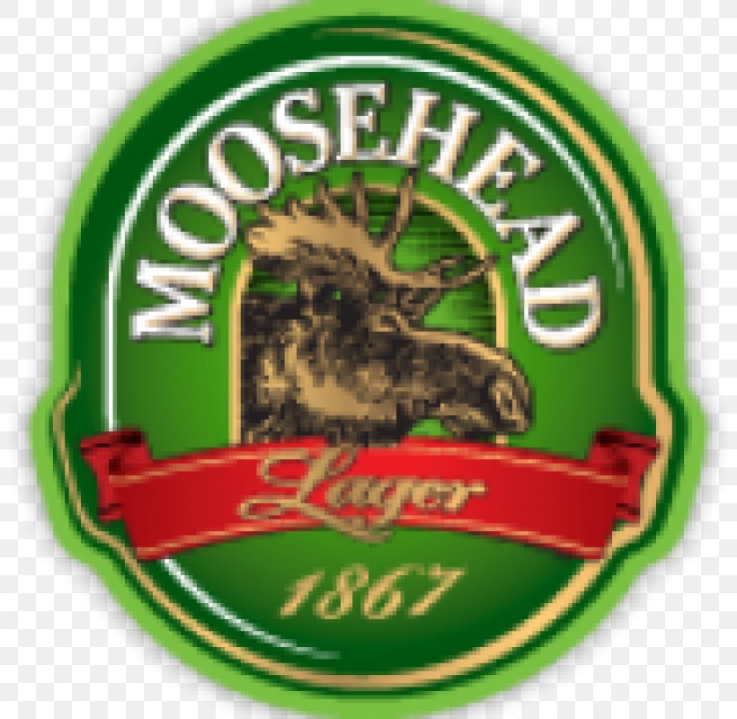 Moosehead Breweries Beer Lager Ale Non-alcoholic Drink, PNG, 800x800px, Moosehead Breweries, Ale, Badge, Beer, Beer Bottle Download Free