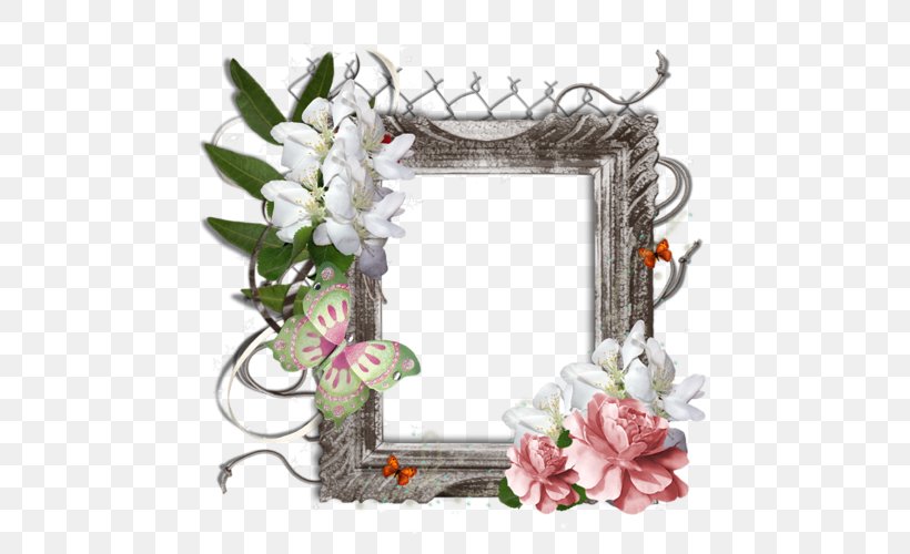 Picture Frames Floral Design Photography, PNG, 500x500px, Picture Frames, Artificial Flower, Cut Flowers, Decor, Desktop Metaphor Download Free