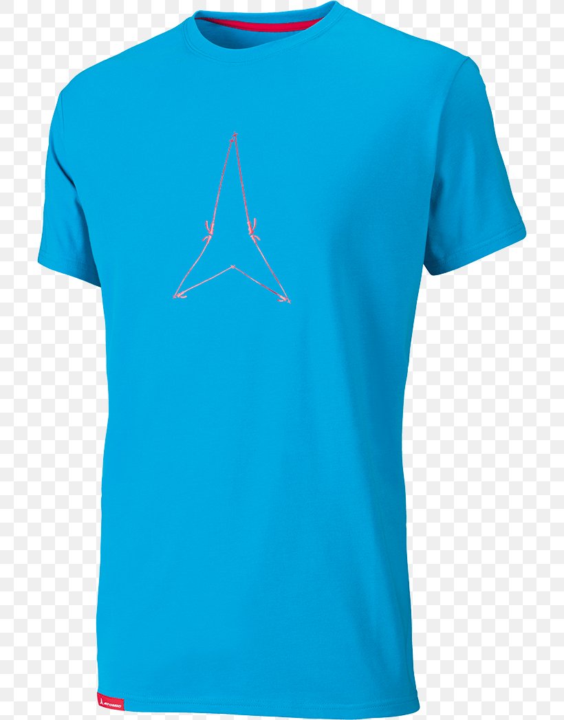 T-shirt Clothing Top Sleeve, PNG, 712x1047px, Tshirt, Active Shirt, Aqua, Azure, Blue Download Free