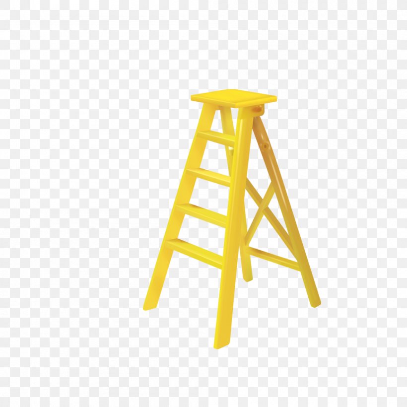 Yellow Ladder, PNG, 1000x1000px, Yellow, Computer Software, Designer, Google Images, Ladder Download Free