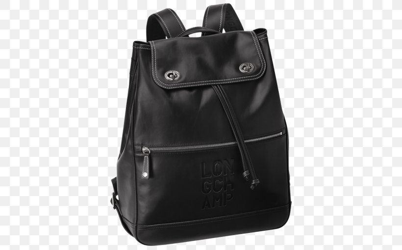 Handbag Backpack Leather Baggage, PNG, 510x510px, Handbag, Backpack, Bag, Baggage, Black Download Free