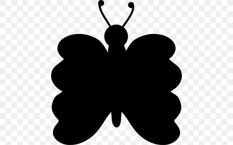 Butterfly Symmetry Shape Insect, PNG, 512x512px, Butterfly, Black And White, Brush Footed Butterfly, Butterflies And Moths, Geometric Shape Download Free