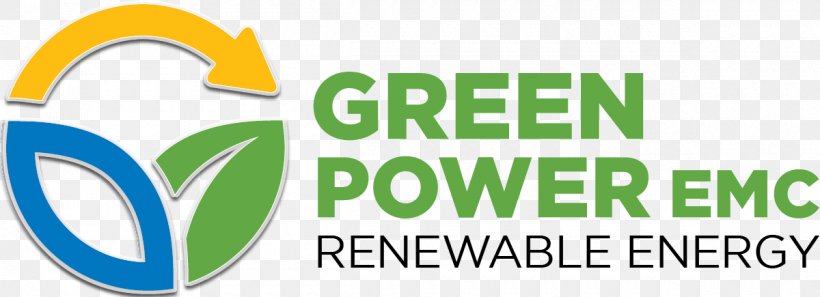 GREEN POWER EMC Renewable Energy Electricity Solar Power Logo, PNG, 1200x435px, Renewable Energy, Area, Brand, Cooperative, Electricity Download Free