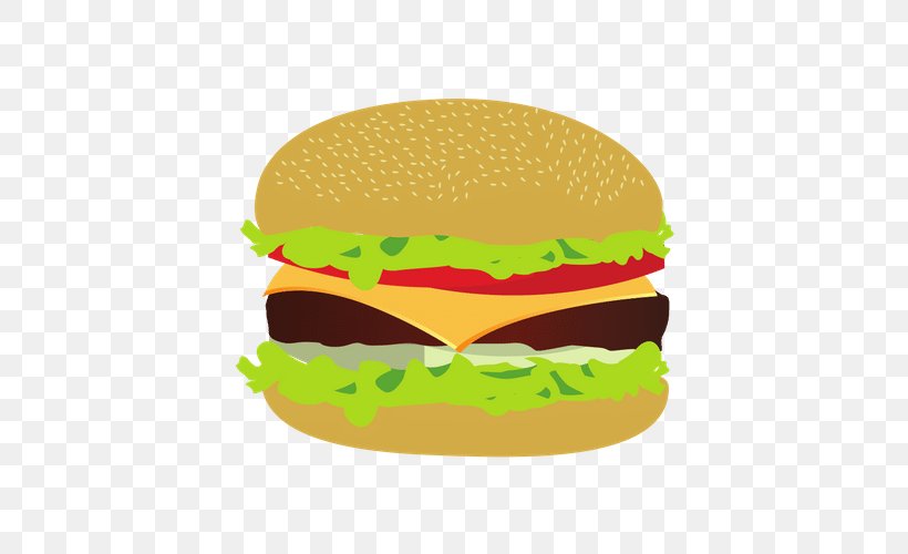 Hamburger French Fries Fast Food Cheeseburger Veggie Burger, PNG, 500x500px, Hamburger, Burger King, Cheeseburger, Chicken Sandwich, Fast Food Download Free
