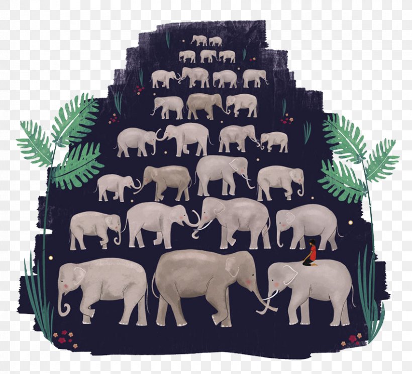 Indian Elephant Pig Cattle Elephantidae, PNG, 850x774px, Indian Elephant, Cattle, Cattle Like Mammal, Elephant, Elephantidae Download Free