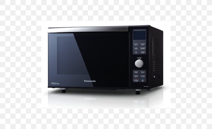 Microwave Ovens Panasonic NN Panasonic Microwave Grill + Conv 23l Nndf383bepg Convection Microwave, PNG, 500x500px, Microwave Ovens, Audio Receiver, Convection Microwave, Convection Oven, Electronics Download Free