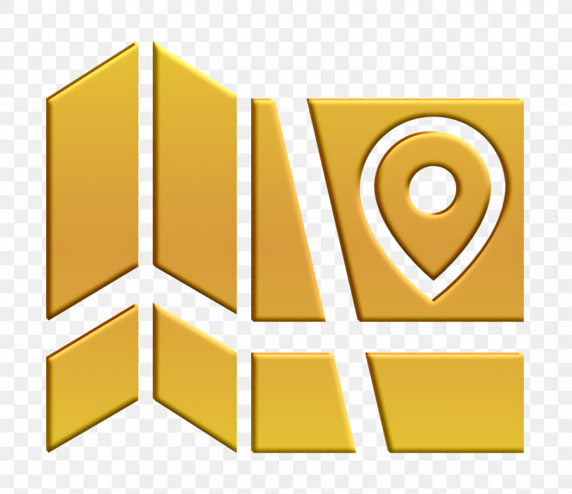 Navigation Map Icon Map Icon, PNG, 1116x964px, Navigation Map Icon, Logo, Map Icon, Yellow Download Free