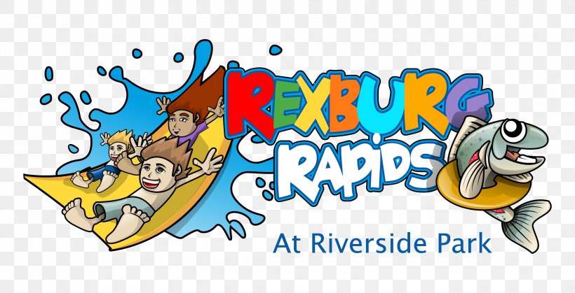 Rexburg Rapids Riverside Park Water Park Swimming Pools, PNG, 3300x1688px, Riverside Park, Area, Art, Campsite, Cartoon Download Free