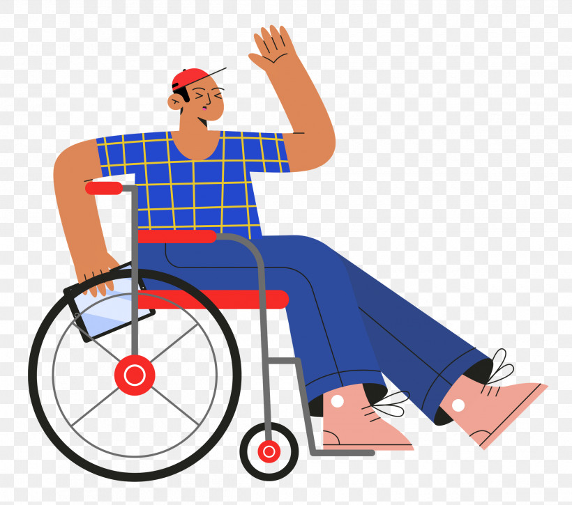 Sitting On Wheelchair Wheelchair Sitting, PNG, 2500x2213px, Wheelchair, Arm Cortexm, Behavior, Cartoon, Headgear Download Free