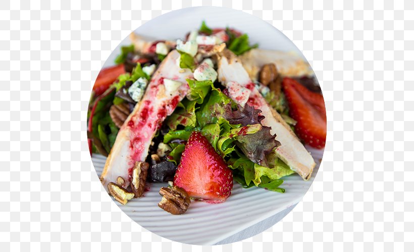Spinach Salad Strawberry Vegetarian Cuisine Leaf Vegetable Recipe, PNG, 500x500px, Spinach Salad, Dish, Food, Fruit, La Quinta Inns Suites Download Free