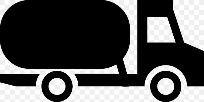 Tank Truck Car Pickup Truck, PNG, 980x490px, Truck, Automotive Design, Black, Black And White, Brand Download Free