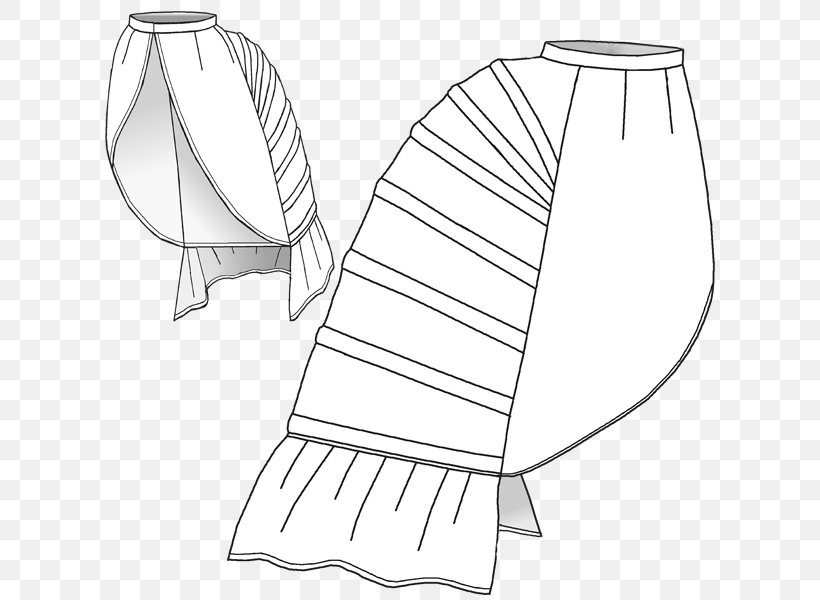 T-shirt Bustle Hoop Skirt Pattern, PNG, 627x600px, Tshirt, Area, Artwork, Black And White, Bustle Download Free