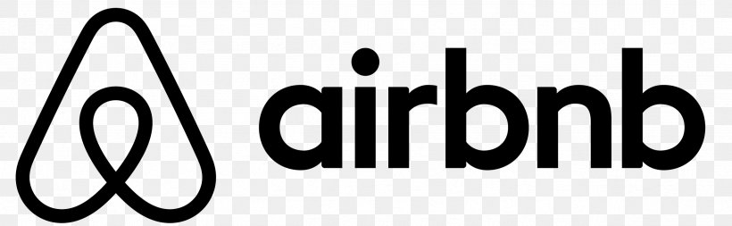 Airbnb Logo Business Braintree Management, PNG, 2503x773px, Airbnb, Area, Black And White, Braintree, Brand Download Free