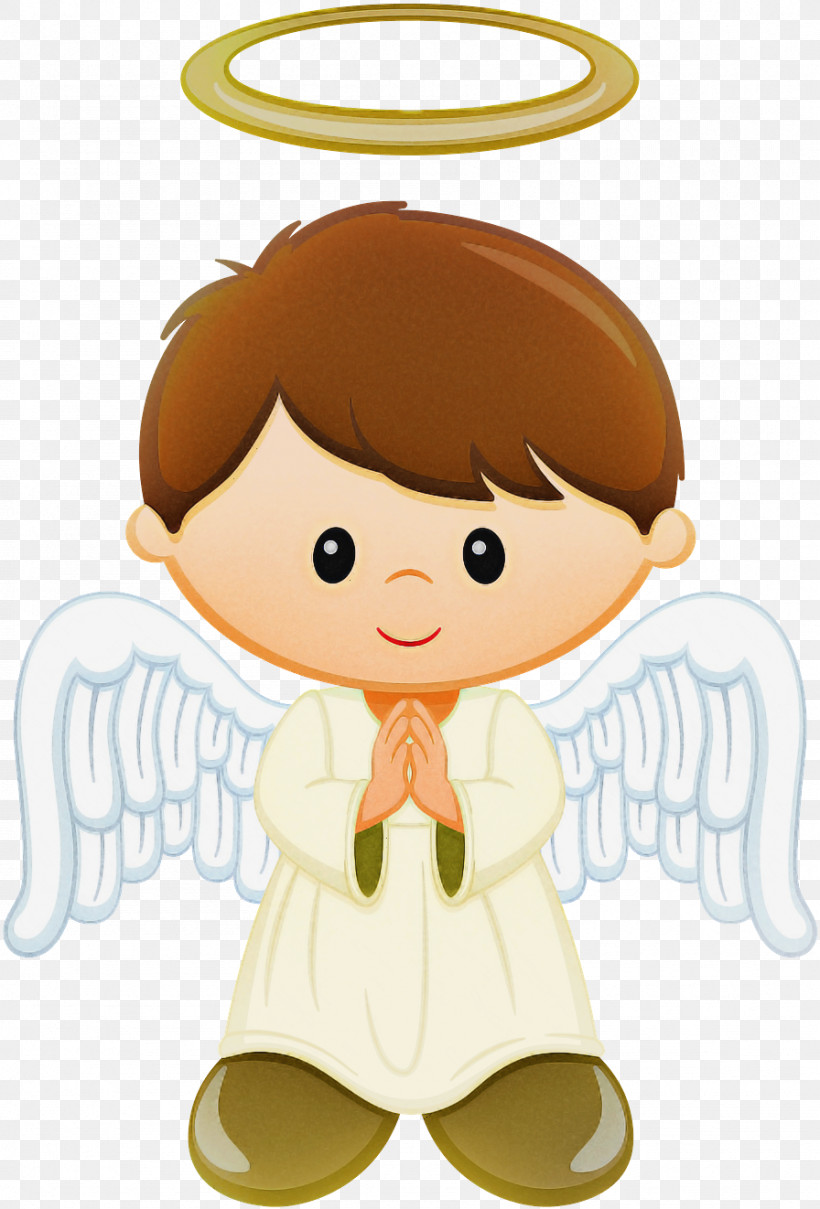 Cartoon Angel Cheek Brown Hair, PNG, 896x1322px, Cartoon, Angel, Brown Hair, Cheek Download Free