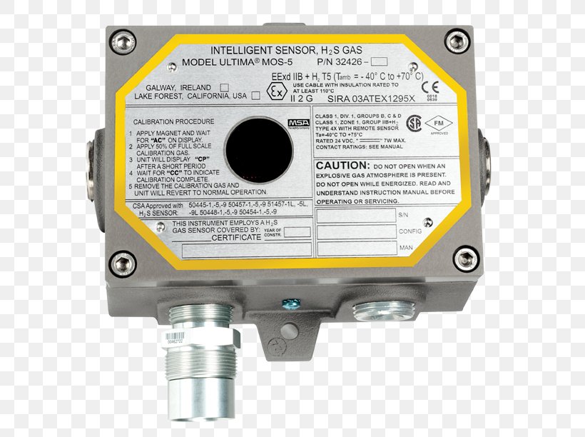 Gas Detector Mine Safety Appliances Safety Data Sheet, PNG, 612x612px, Gas Detector, Catalog, Electronic Component, Electronics, Electronics Accessory Download Free