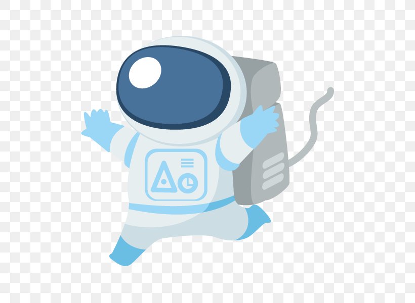 Astronaut Space Suit Euclidean Vector, PNG, 600x600px, Astronaut, Blue, Brand, Cartoon, Drinkware Download Free