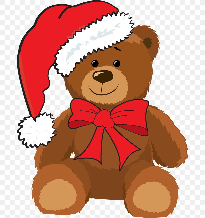 Christmas Bears Santa Claus Clip Art, PNG, 684x870px, Watercolor, Cartoon, Flower, Frame, Heart Download Free