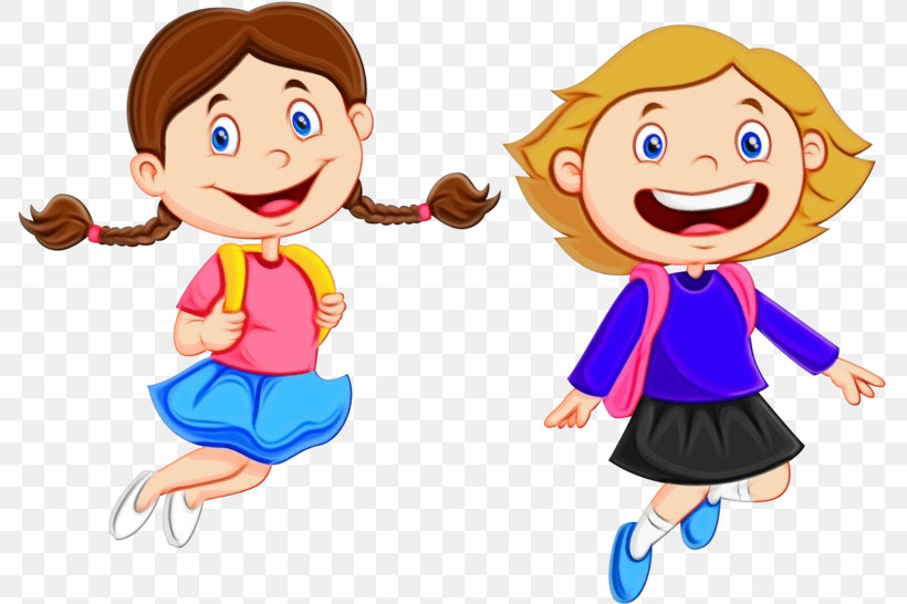 Cartoon Child Fun Playing With Kids Gesture, PNG, 785x546px, Watercolor, Cartoon, Child, Fun, Gesture Download Free