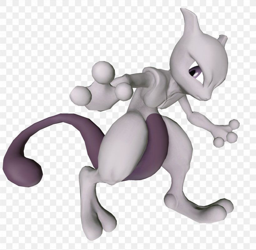 Cat Super Smash Bros. For Nintendo 3DS And Wii U Mewtwo Pokémon, PNG, 2796x2738px, 3d Computer Graphics, Cat, Animal Figure, Animated Film, Carnivoran Download Free