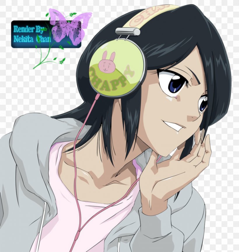 Rukia Kuchiki Byakuya Kuchiki Orihime Inoue Bleach Ichigo Kurosaki, PNG, 870x919px, Watercolor, Cartoon, Flower, Frame, Heart Download Free