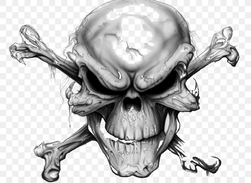 Skull And Crossbones Human Skull Symbolism Skull Art, PNG, 800x600px, Skull And Crossbones, Art, Artwork, Automotive Design, Black And White Download Free