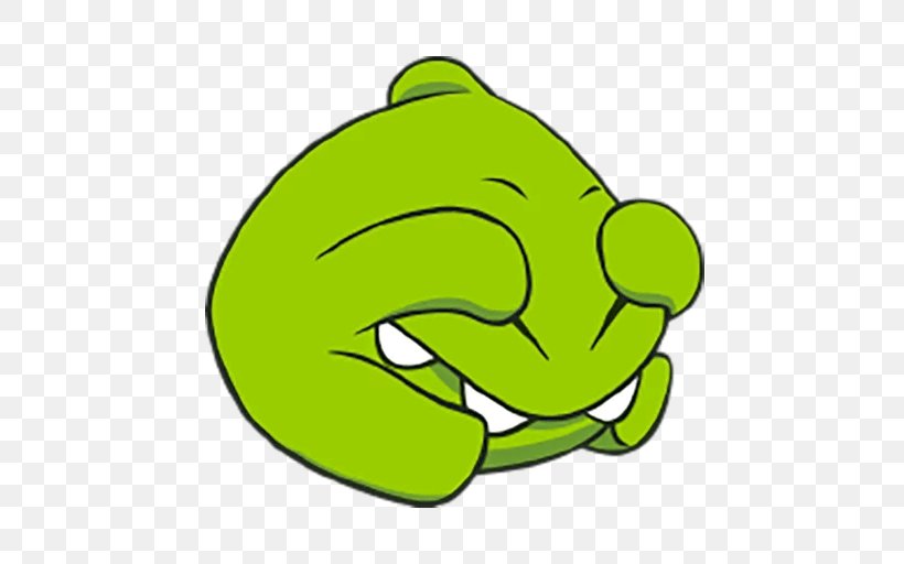 Sticker Emoticon Telegram Cut The Rope 2 Emoji, PNG, 512x512px, Sticker, Advertising, Android, Area, Cut The Rope Download Free